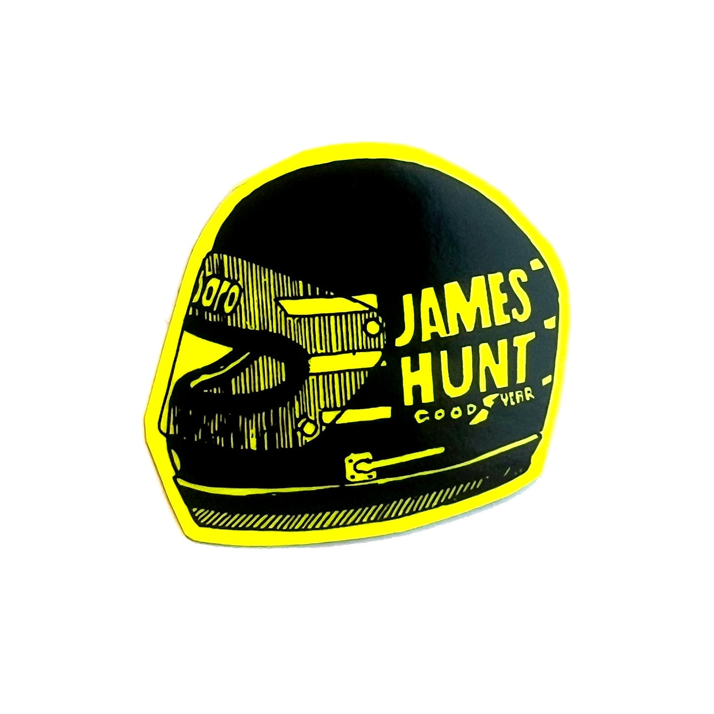 Hunt Yellow Sticker