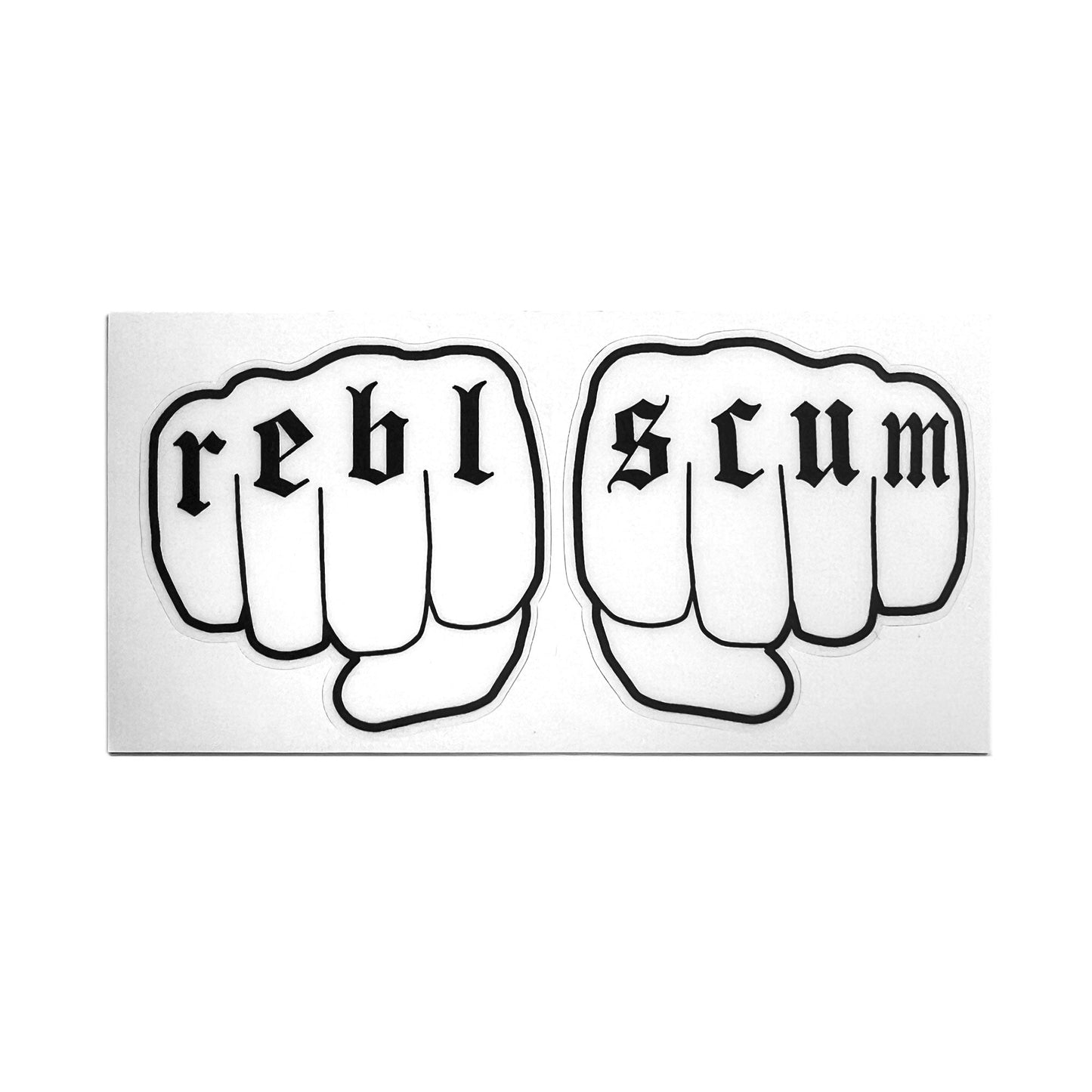 Rebl Scum Sticker
