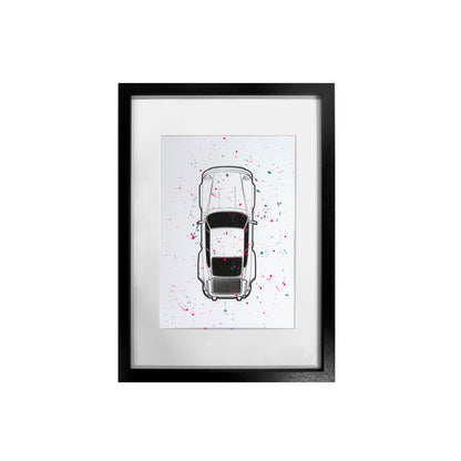 Splash Porsche 930 Turbo - 1 /1 - Screen Print