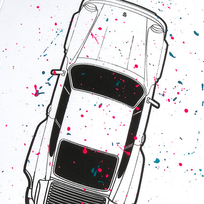 Splash Porsche 930 Turbo - 1 /1 - Screen Print