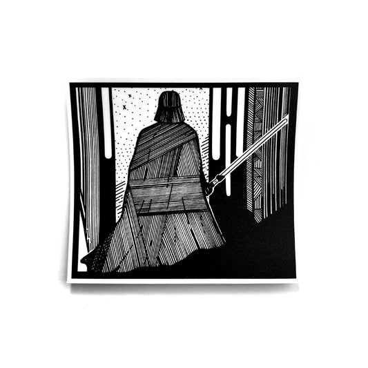 Darth Large Sticker