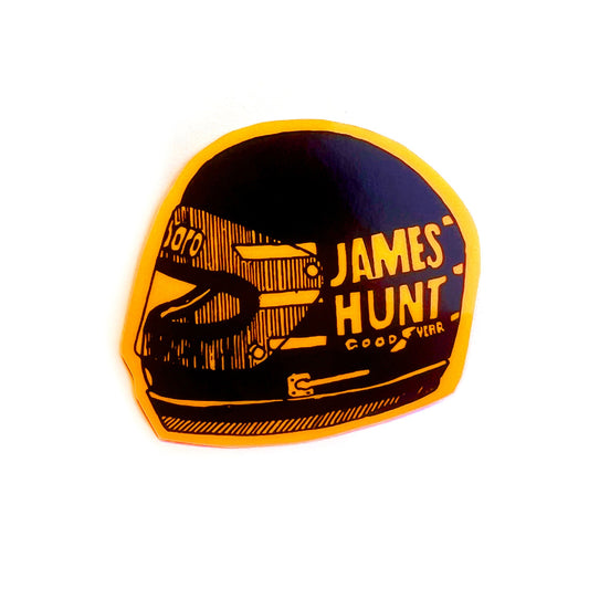 Hunt Orange Sticker