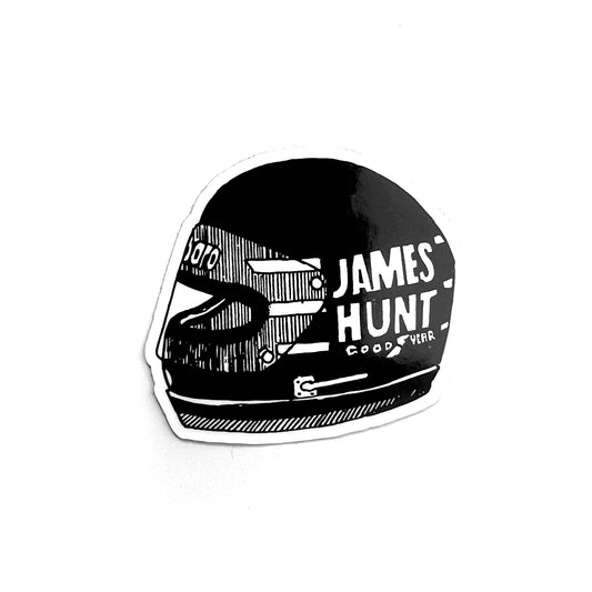Hunt White Sticker