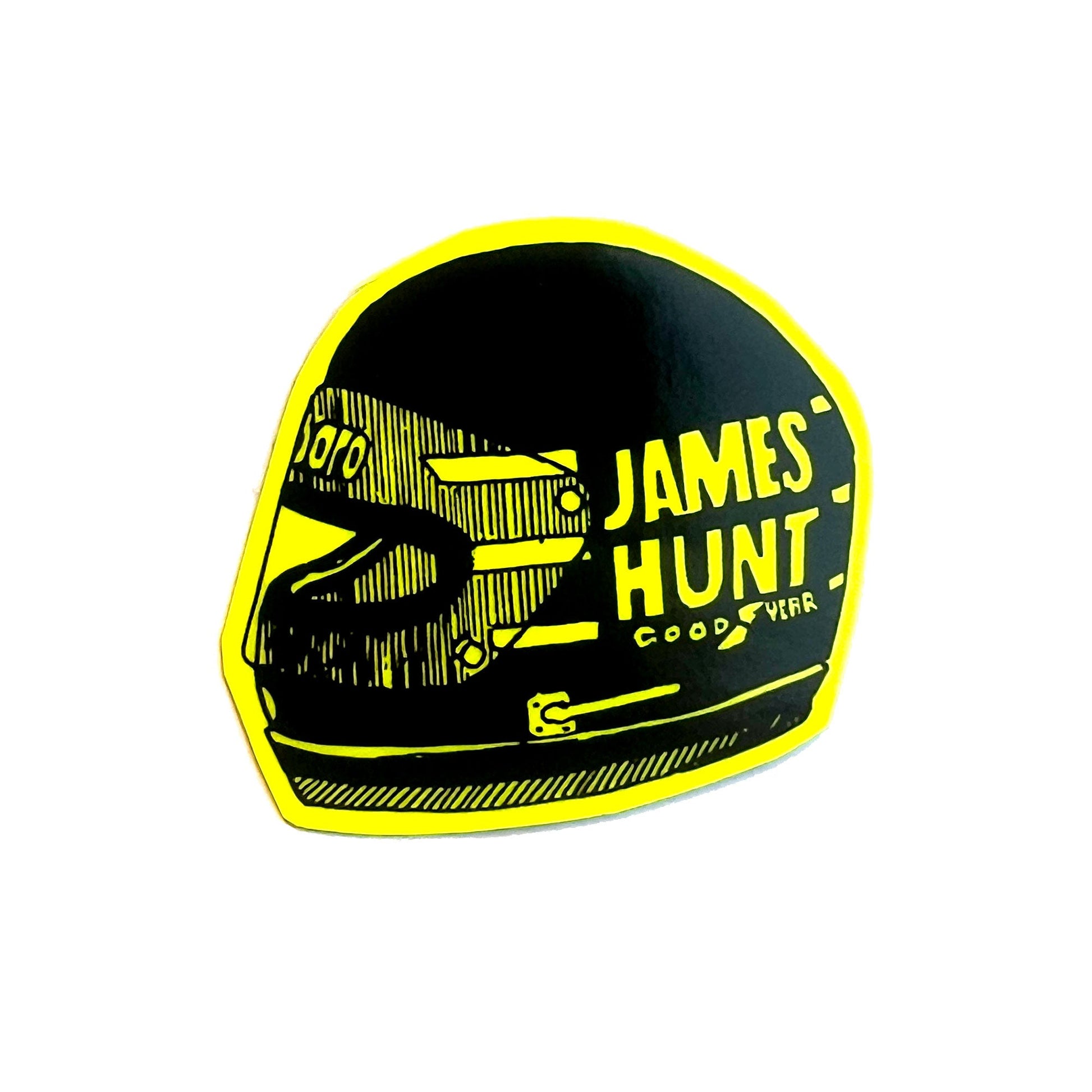 Hunt Yellow Sticker