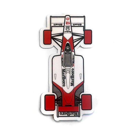 MP4 4 Redwheels Sticker