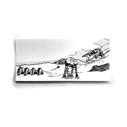 Hoth Scene2 Sticker