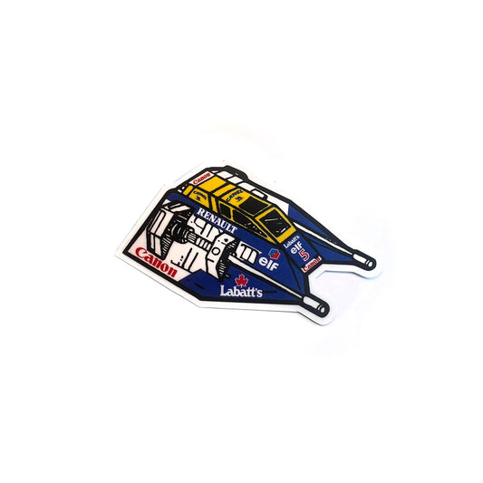 Snowspeeder Williams Sticker