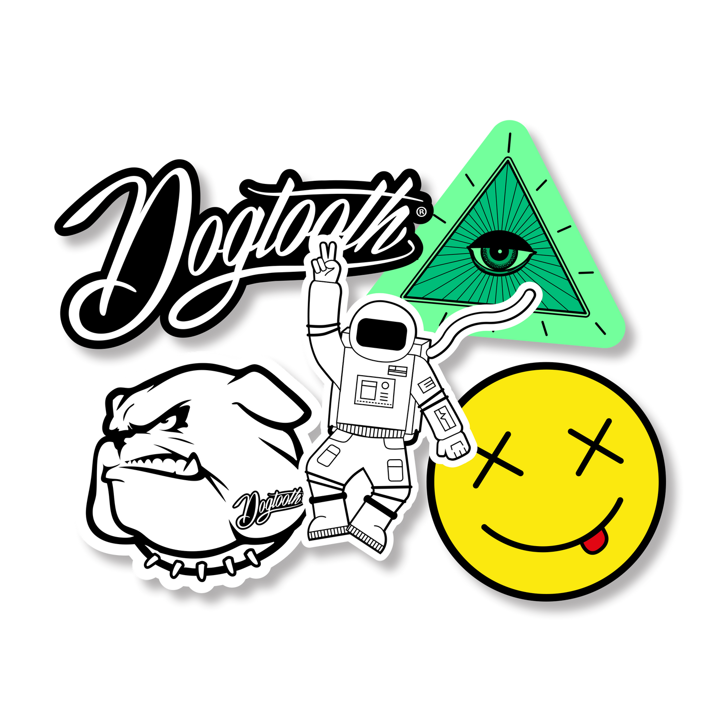 Dogtooth Sticker Pack #1