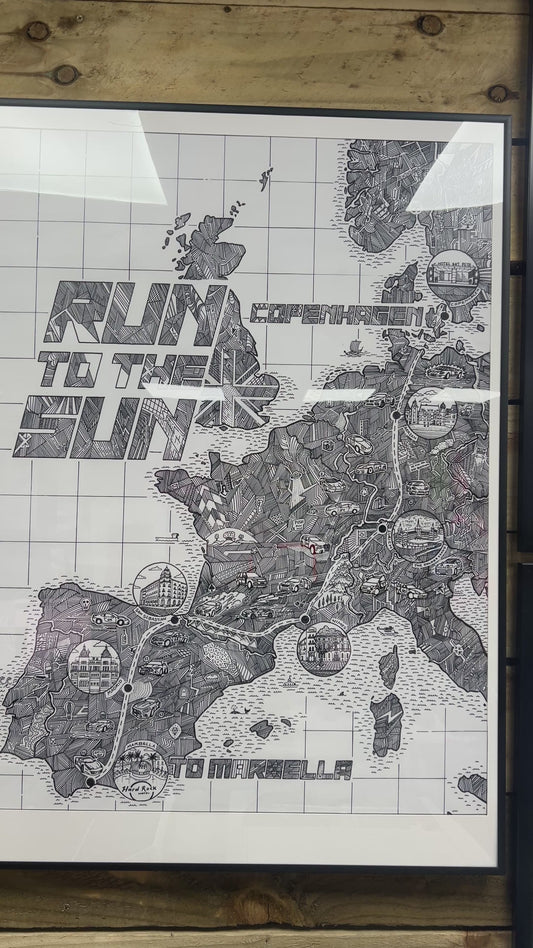 Run to the Sun Artwork 2025